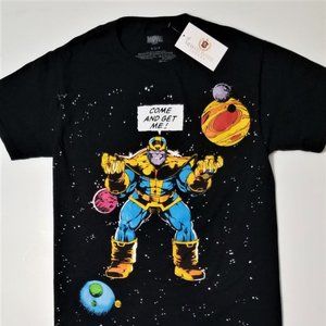 Marvel "Thanos" Black T-Shirt - Size Small